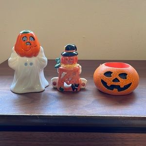 Halloween candle holders